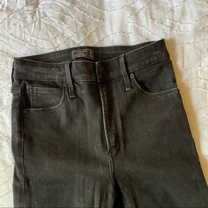 Abercrombie & Fitch Black Simone Skinny Jeans High Waisted 2R/26